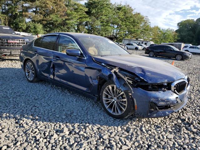  BMW 5 SERIES 2022 Синий