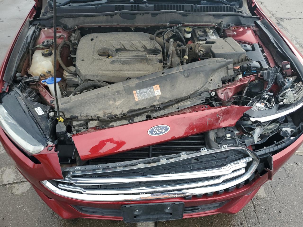 2016 Ford Fusion Se VIN: 3FA6P0HD5GR380465 Lot: 66203105