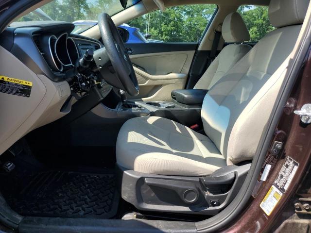  KIA OPTIMA 2015 Maroon
