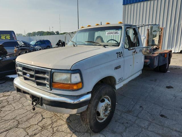 1996 FORD F SUPER DU - TRUCKS CURTAIN SIDE TRUCK for sale at Copart IN - FORT WAYNE