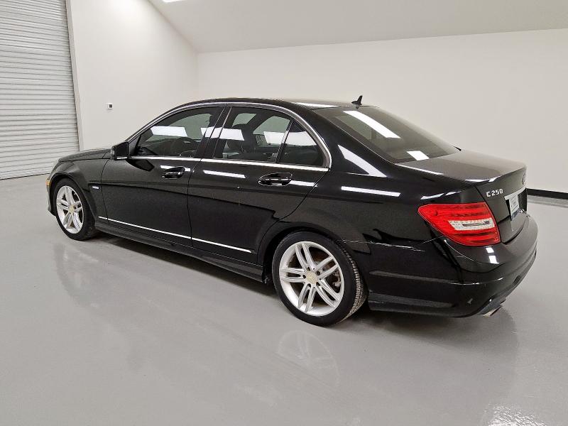  MERCEDES-BENZ C-CLASS 2012 Czarny