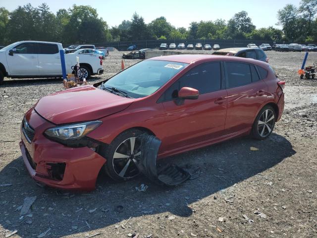  SUBARU IMPREZA 2017 Red