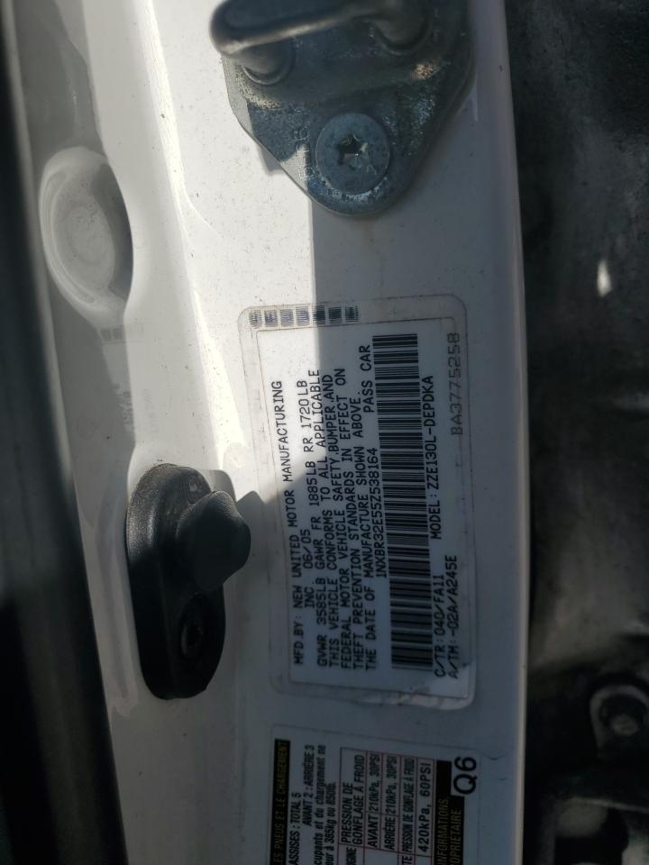 2005 Toyota Corolla Ce VIN: 1NXBR32E55Z538164 Lot: 65454685