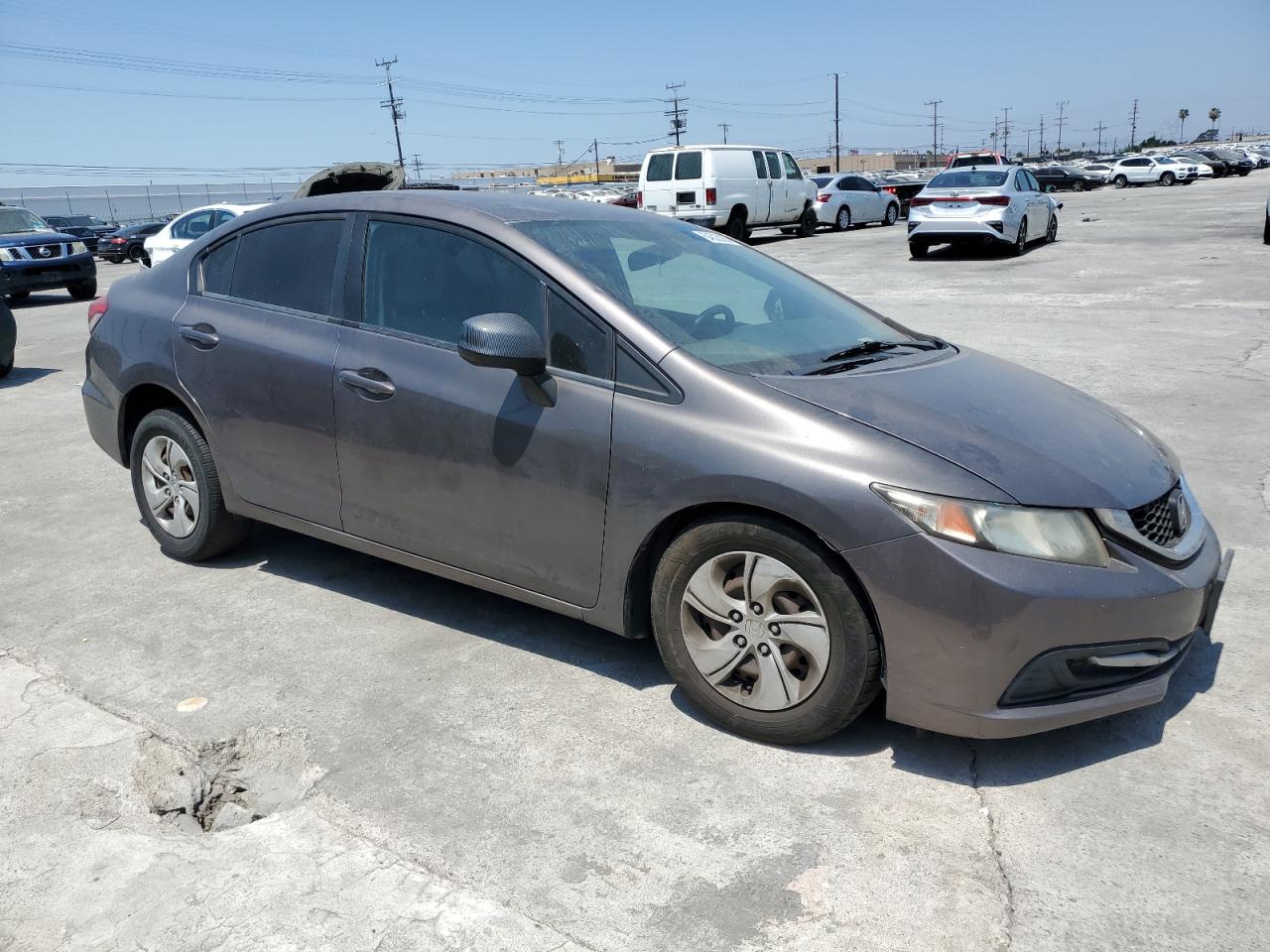 2013 Honda Civic Lx VIN: 19XFB2F59DE292294 Lot: 64525055