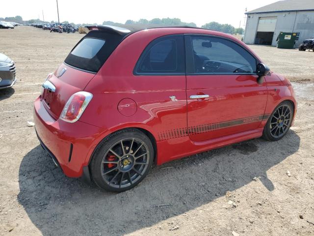 Cabriolets FIAT 500 2013 Czerwony