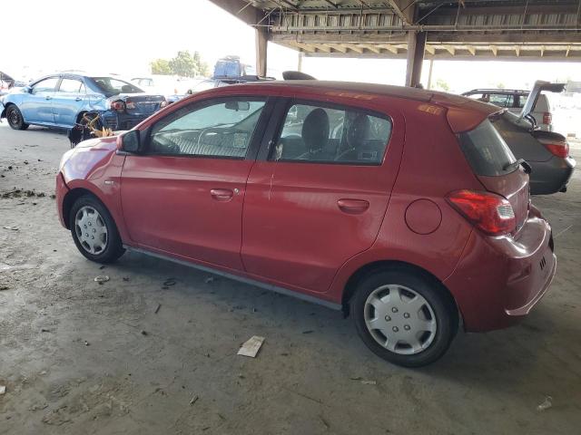  MITSUBISHI MIRAGE 2017 Red