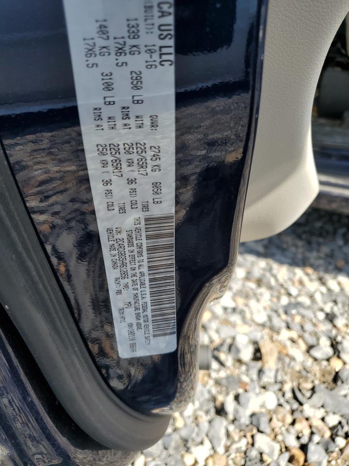 2017 Dodge Grand Caravan Se VIN: 2C4RDGBG5HR612856 Lot: 64216175