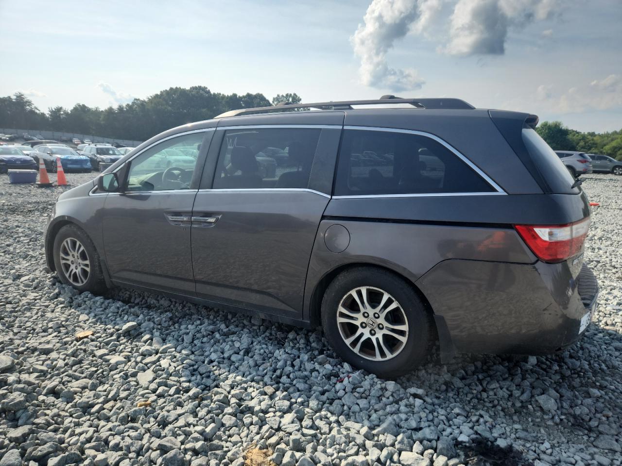 2011 Honda Odyssey Exl grey null gas 5FNRL5H64BB073185 photo #3