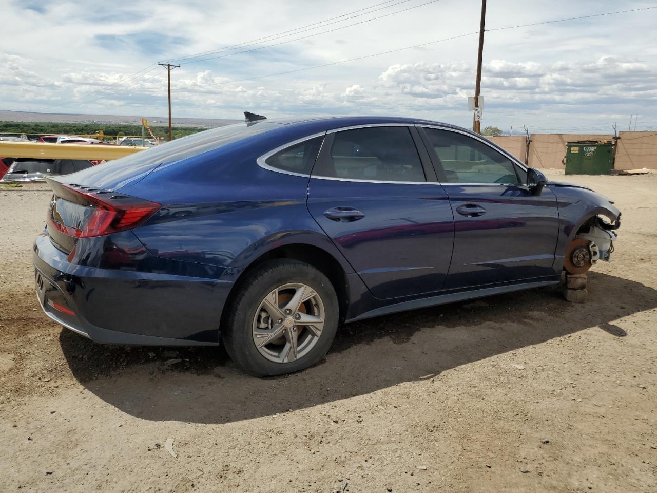 2020 Hyundai Sonata Se blue null gas 5NPEG4JA2LH013694 photo #4