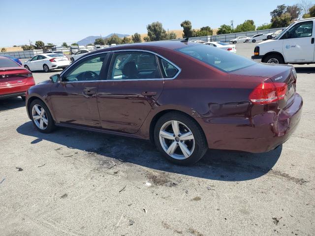  VOLKSWAGEN PASSAT 2013 Burgundy