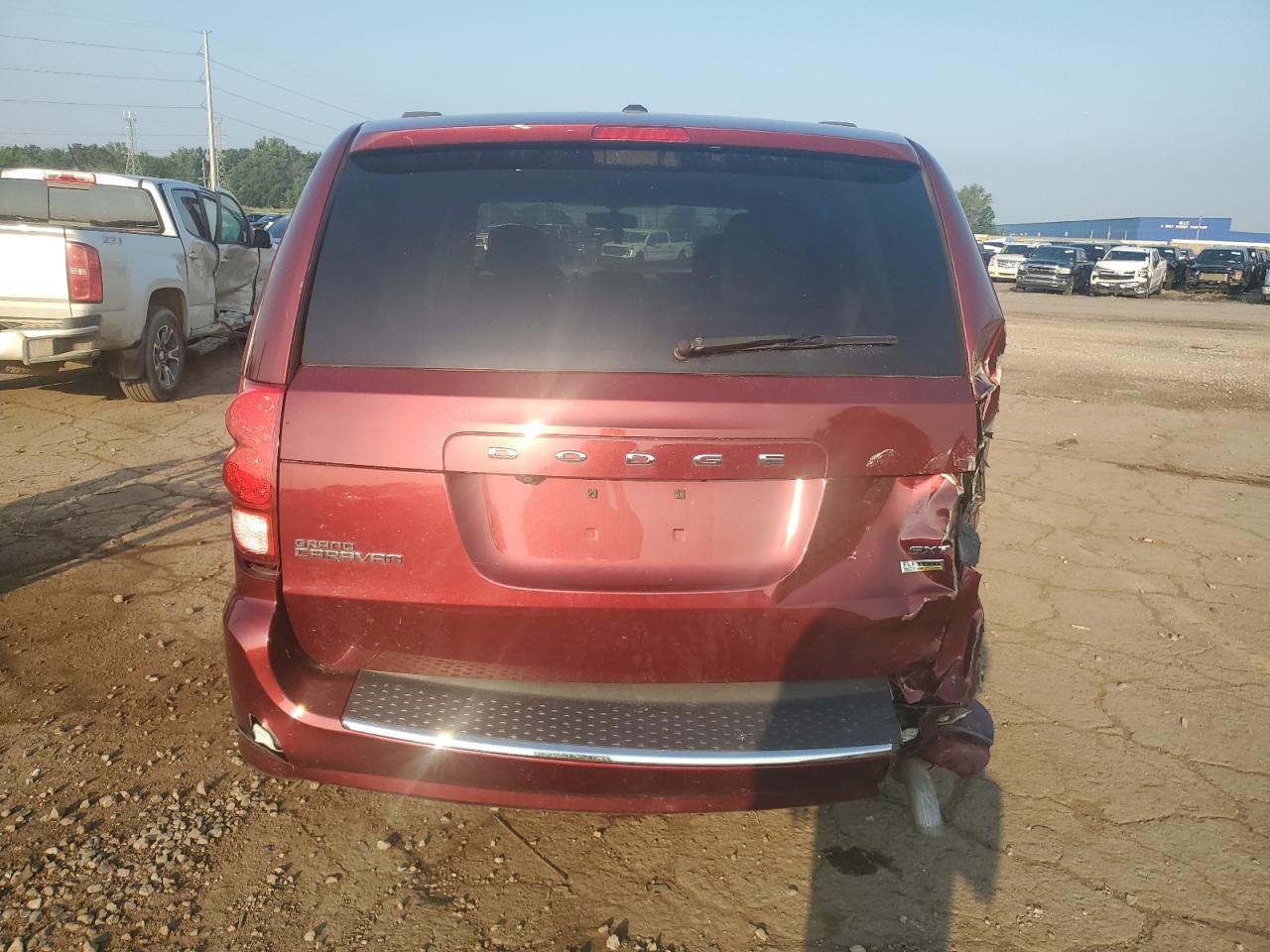 2018 Dodge Grand Caravan Sxt VIN: 2C4RDGCGXJR278344 Lot: 64723225