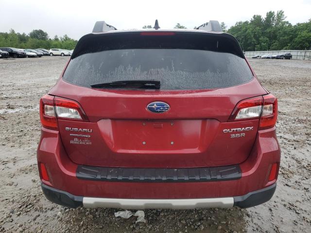  SUBARU OUTBACK 2016 Красный