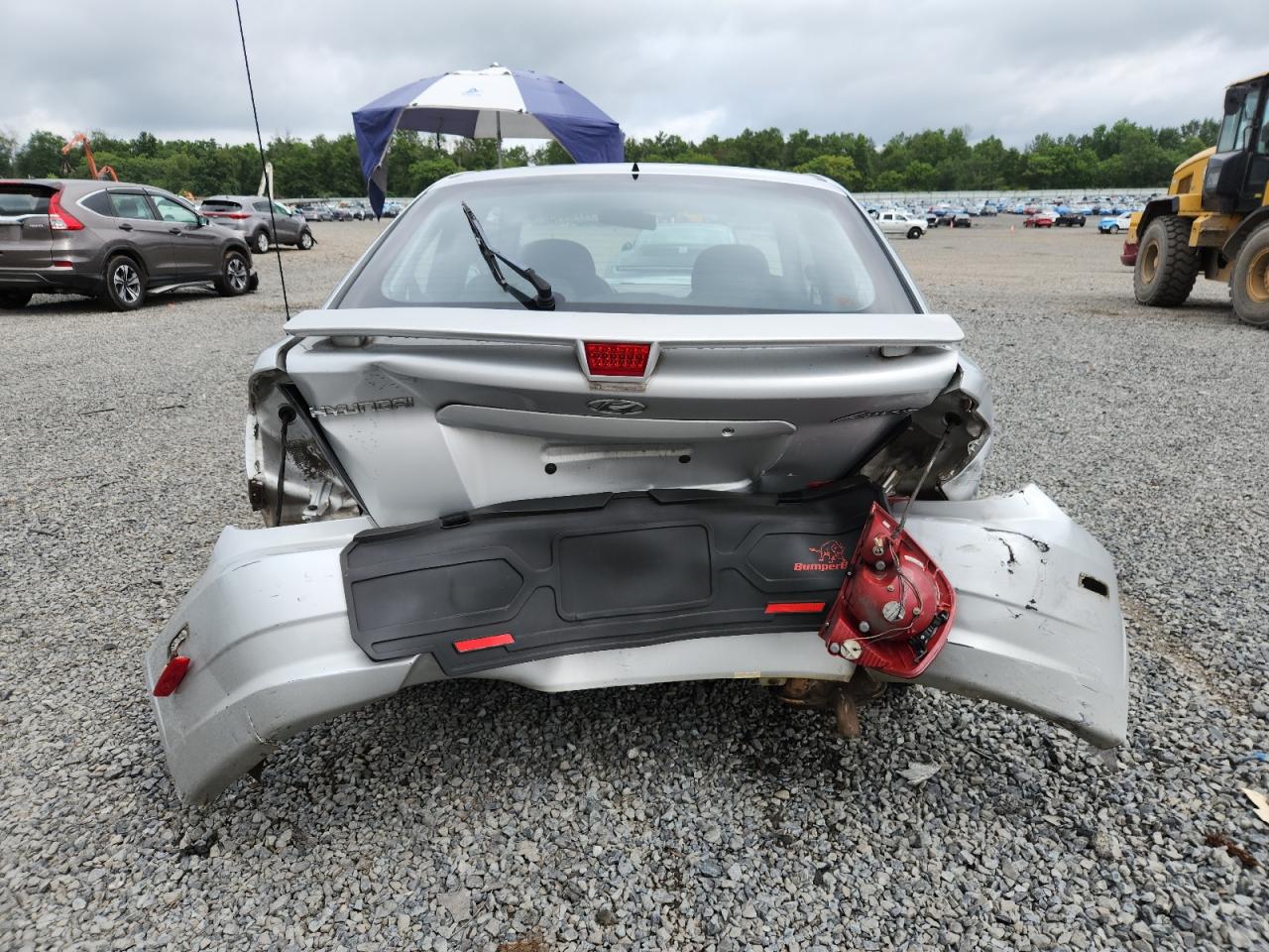 2004 Hyundai Accent Gl VIN: KMHCG35CX4U306713 Lot: 64479445