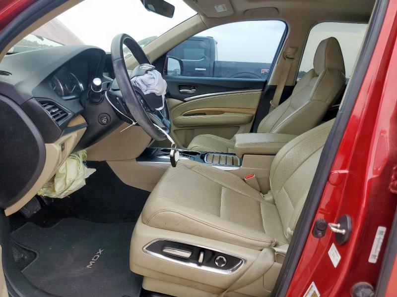  ACURA MDX 2020 Czerwony