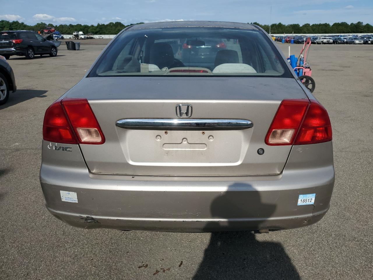 2001 Honda Civic Ex VIN: 2HGES26721H585288 Lot: 64688415