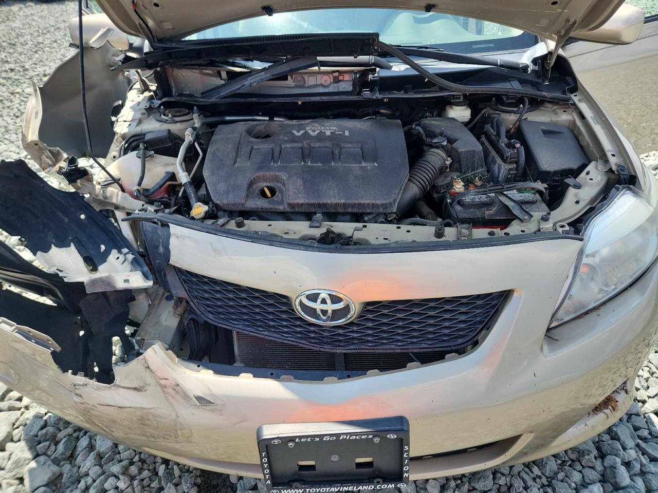 2009 Toyota Corolla Base VIN: 2T1BU40E19C127116 Lot: 64422615