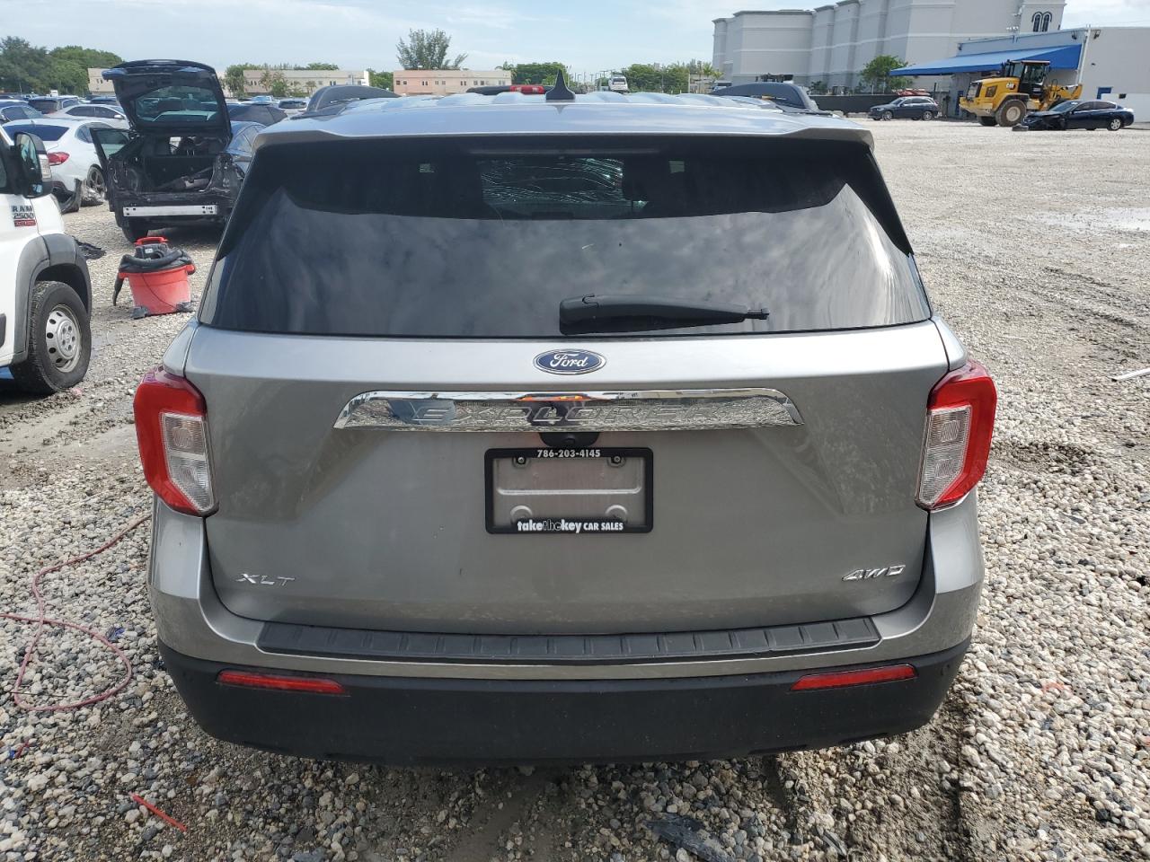 2021 Ford Explorer Xlt VIN: 1FMSK8DH2MGB14270 Lot: 64128095