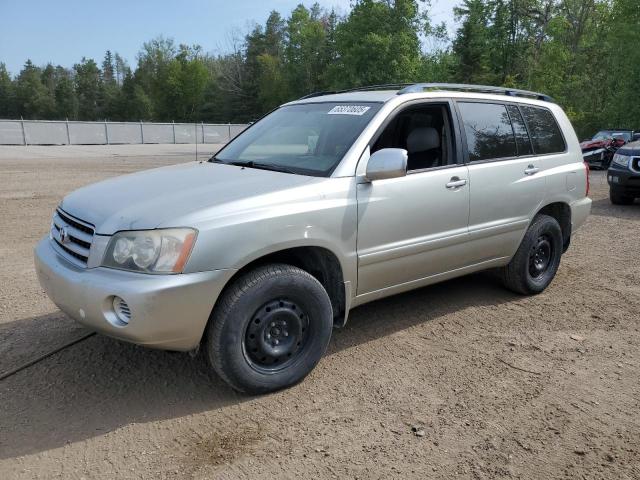 2003 TOYOTA HIGHLANDER LIMITED   for sale at Copart ON - COOKSTOWN