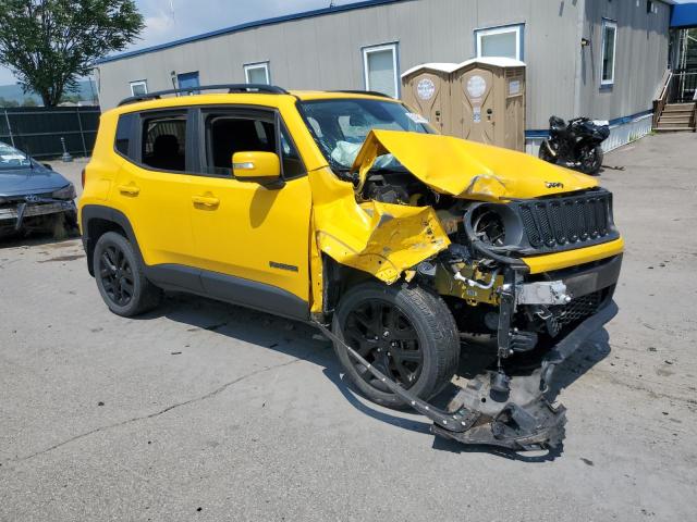  JEEP RENEGADE 2018 Yellow