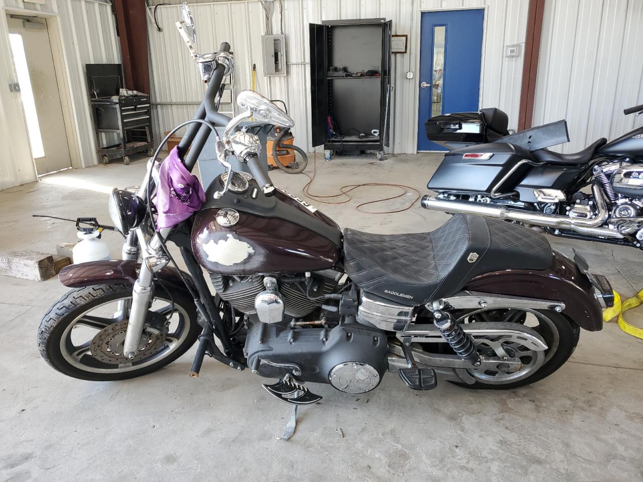 2006 Harley-Davidson Fxdbi purple roadster_bike gas 1HD1GX1106K329437 photo #4