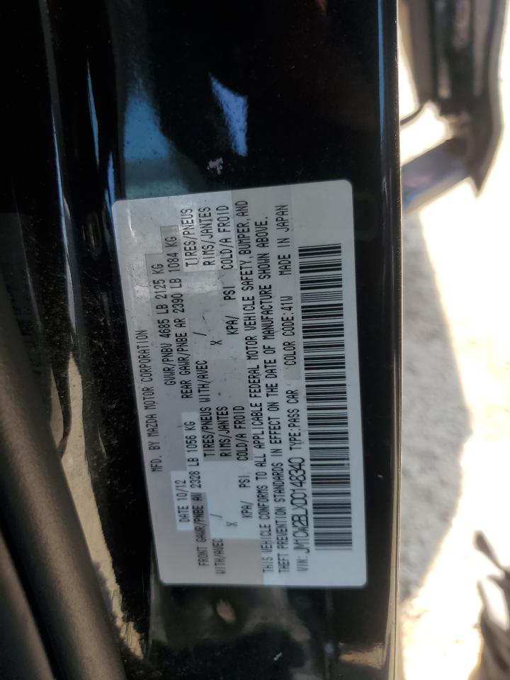 2013 Mazda 5 VIN: JM1CW2BLXD0148340 Lot: 64753845