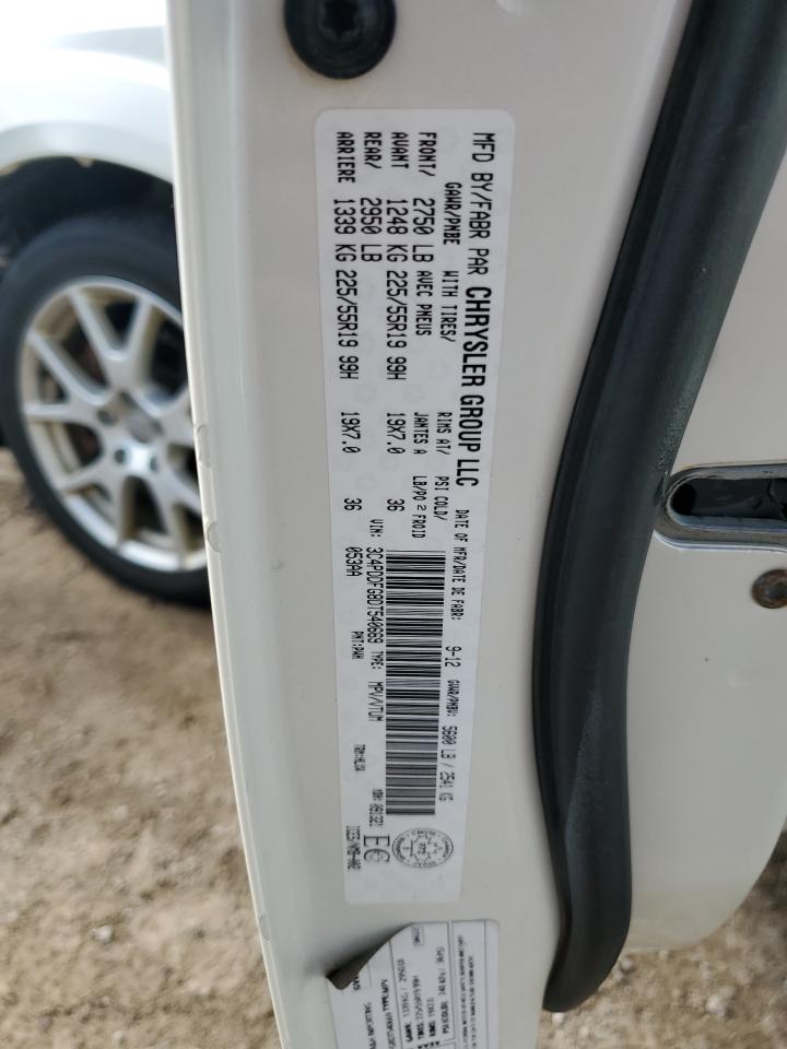 2013 Dodge Journey R/T VIN: 3C4PDDFG8DT540669 Lot: 64067215