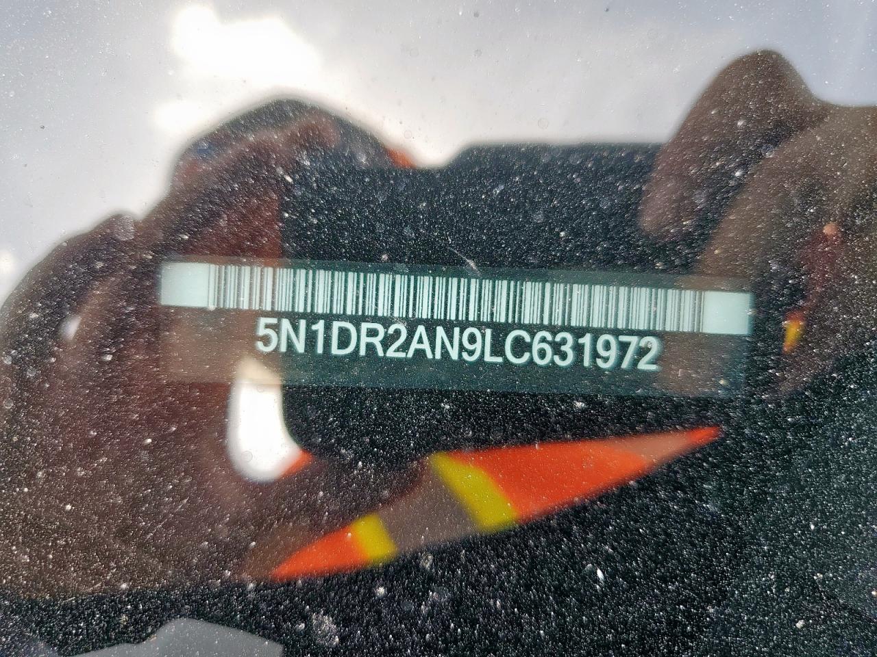 2020 Nissan Pathfinder S VIN: 5N1DR2AN9LC631972 Lot: 65238045