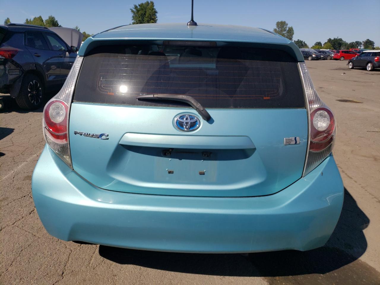 2013 Toyota Prius C VIN: JTDKDTB30D1034980 Lot: 62764015