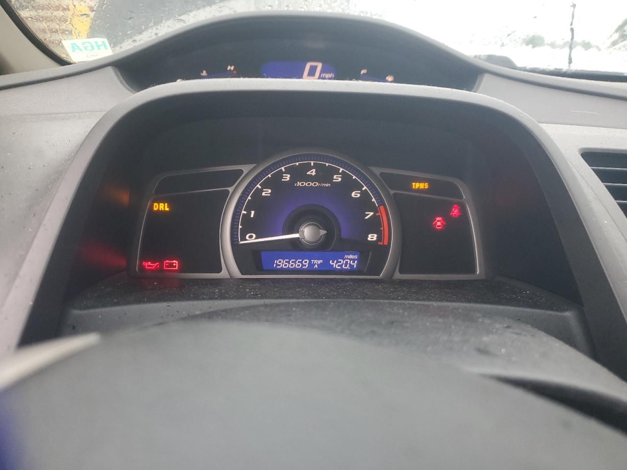 2009 Honda Civic Lx VIN: 19XFA15589E027968 Lot: 66760445