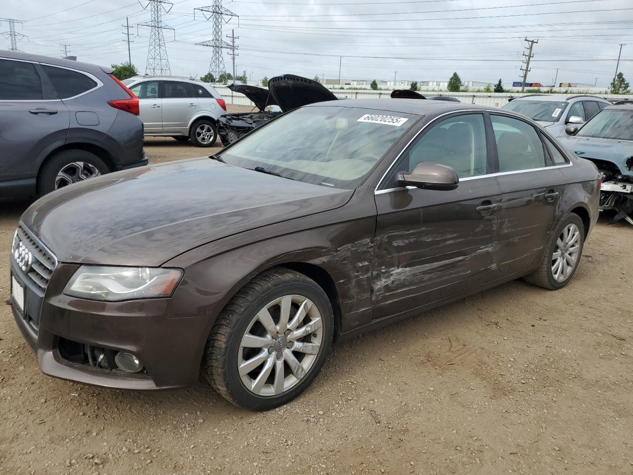 2011 Audi A4 Premium Plus VIN: WAUFFAFL7BN035556 Lot: 66020255