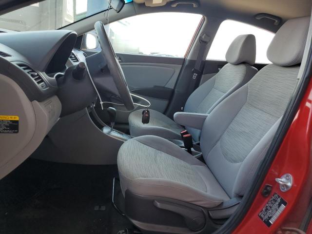 Sedans HYUNDAI ACCENT 2017 Red