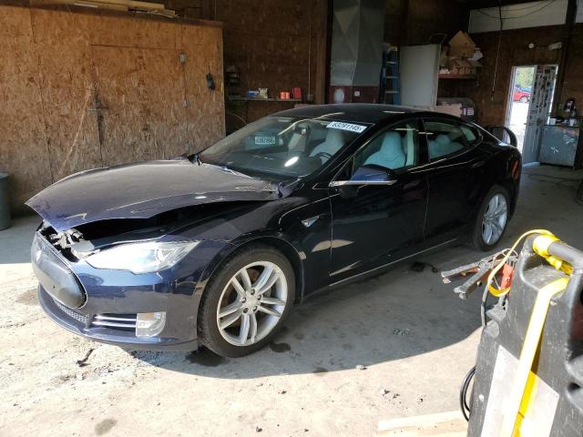 Hatchbacks TESLA MODEL S 2014 Blue