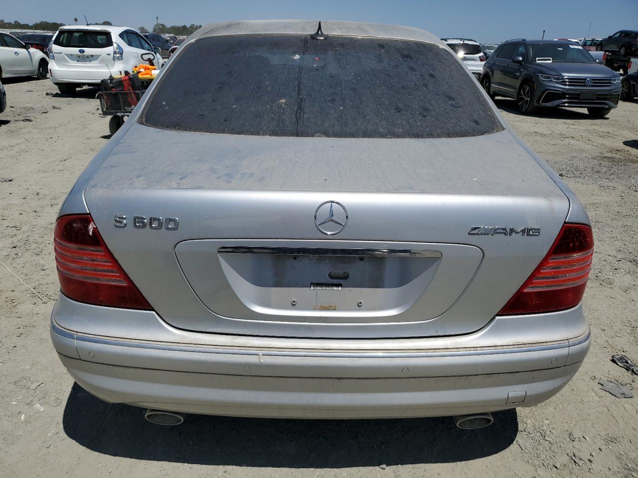 2003 Mercedes-Benz S 600 VIN: WDBNG76J63A326649 Lot: 65467225