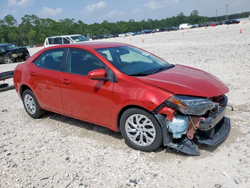  TOYOTA COROLLA 2018 Бордовый