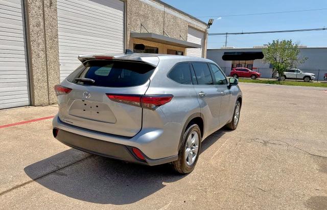  TOYOTA HIGHLANDER 2023 Silver