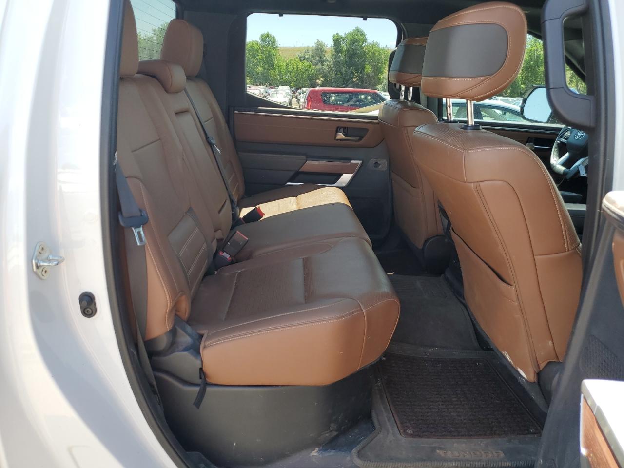 2022 Toyota Tundra Crewmax Platinum VIN: 5TFMA5EC0NX001212 Lot: 62729285