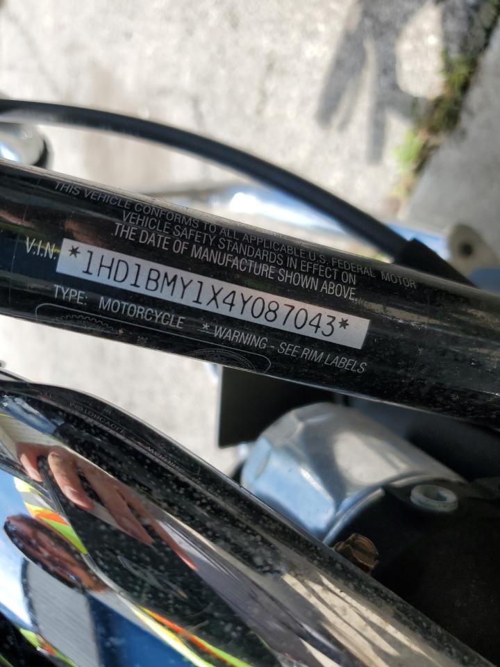 2004 Harley-Davidson Flstf VIN: 1HD1BMY1X4Y087043 Lot: 64853135