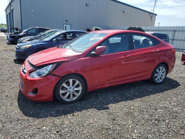 HYUNDAI ACCENT 2013 Red