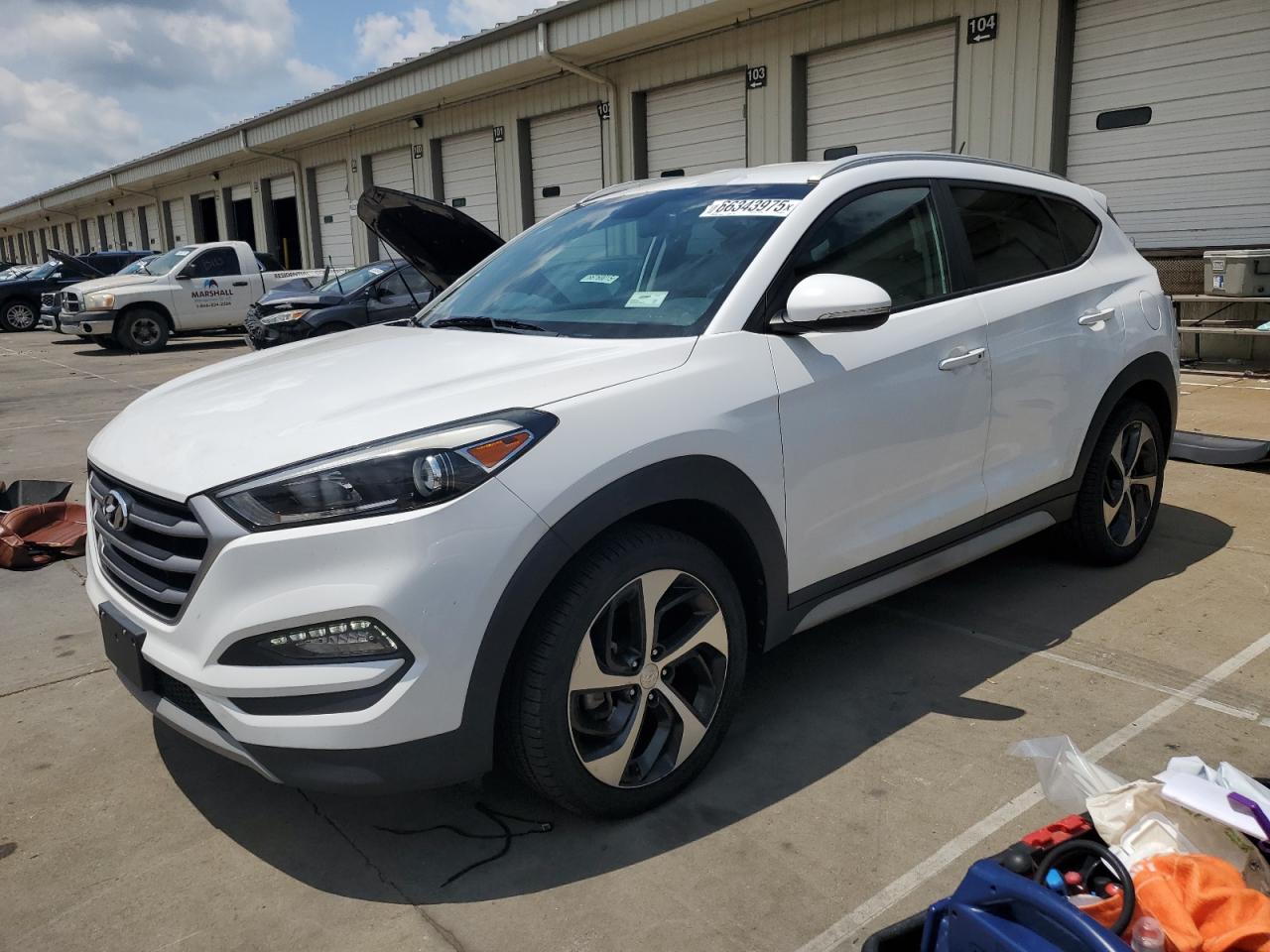 2017 Hyundai Tucson Limited VIN: KM8J3CA23HU408778 Lot: 66343975