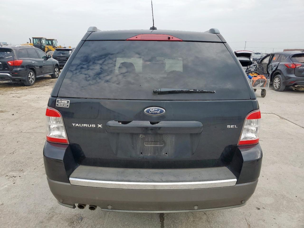 2008 Ford Taurus X Sel VIN: 1FMDK02W88GA42363 Lot: 63021795