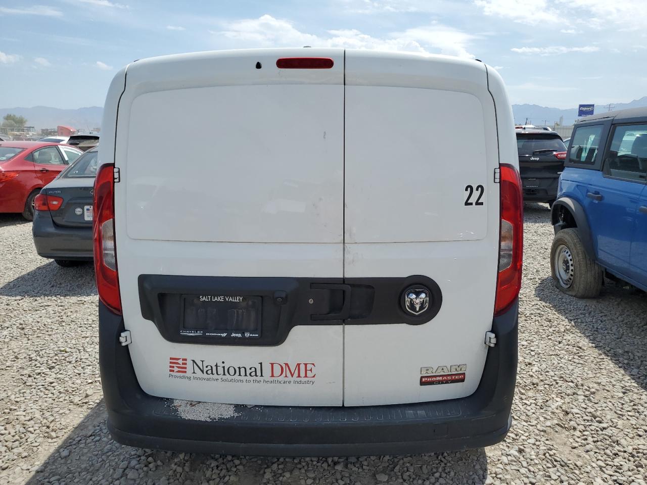 2019 Ram Promaster City VIN: ZFBHRFABXK6N94613 Lot: 71737285