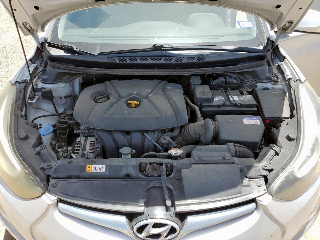 2014 Hyundai Elantra Se VIN: KMHDH4AE0EU074493 Lot: 64640835