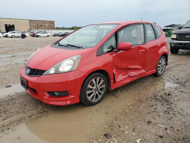  HONDA FIT 2012 Czerwony