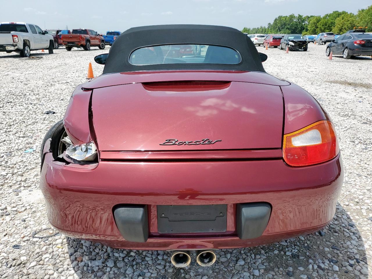 2000 Porsche Boxster VIN: WP0CA2981YU626126 Lot: 63308135
