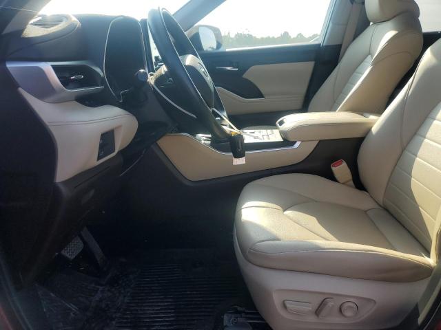  TOYOTA HIGHLANDER 2021 Burgundy