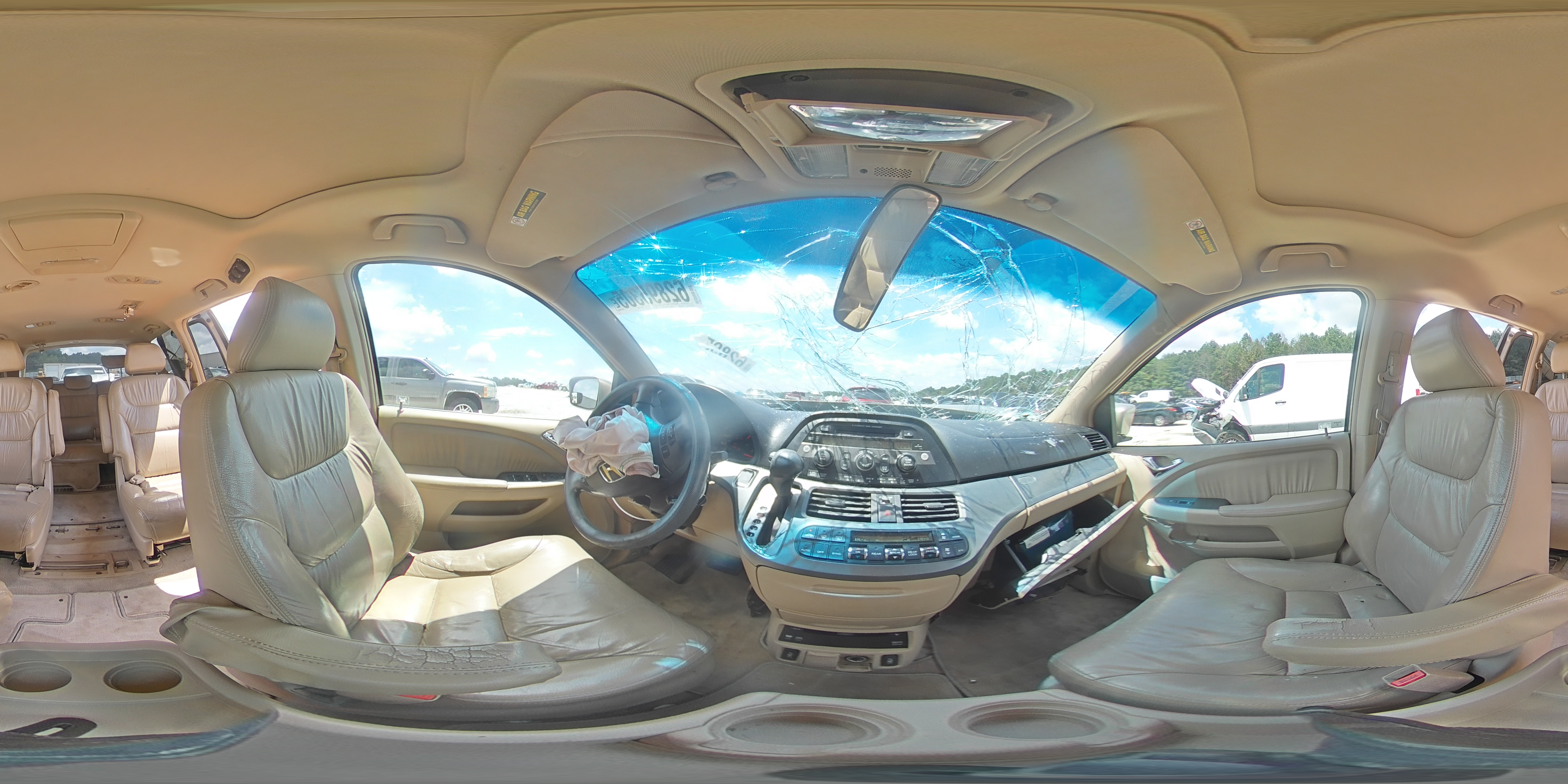 2005 Honda Odyssey Exl VIN: 5FNRL38745B054119 Lot: 62895305