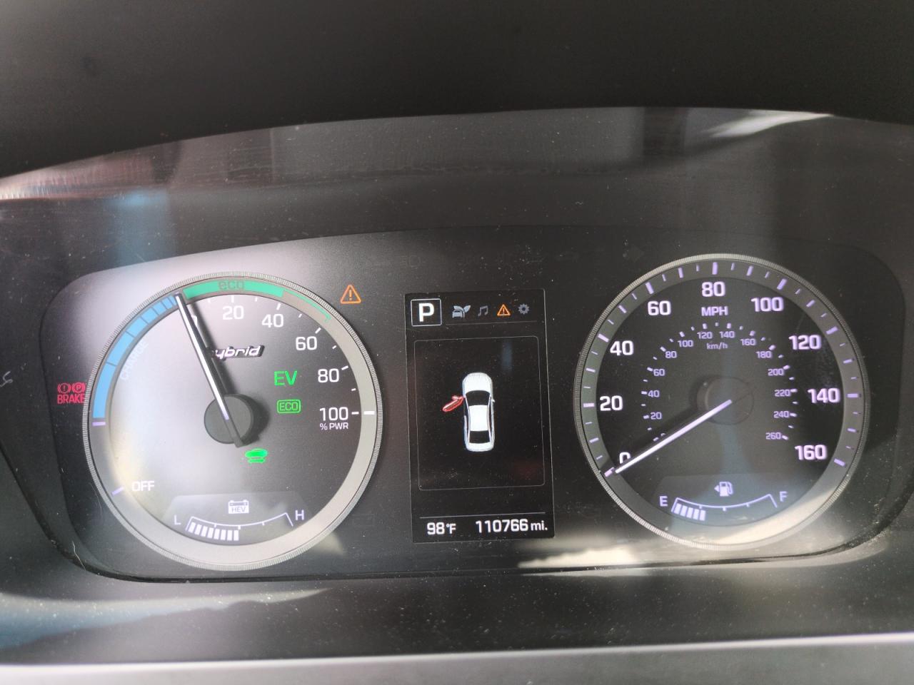 2016 Hyundai Sonata Hybrid VIN: KMHE24L17GA011038 Lot: 64370965