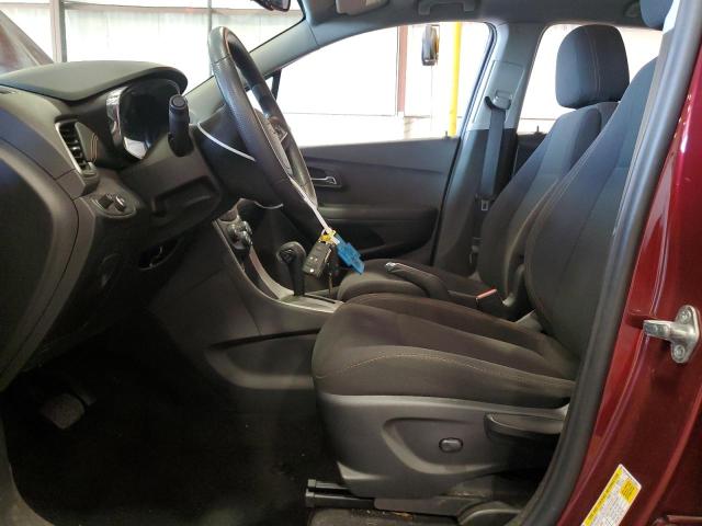  CHEVROLET TRAX 2017 Burgundy