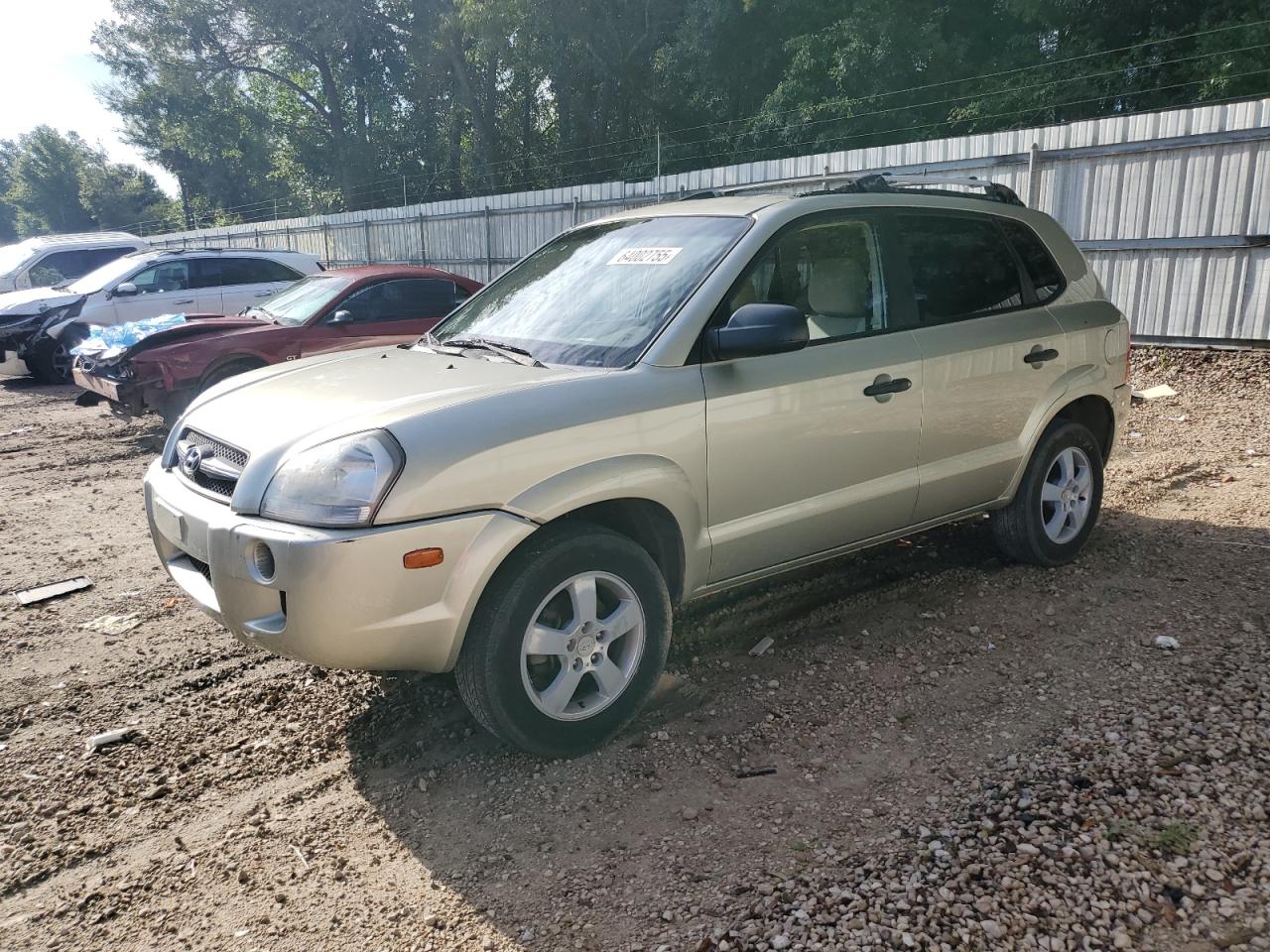 2007 Hyundai Tucson Gls VIN: KM8JM12B47U606011 Lot: 64002755