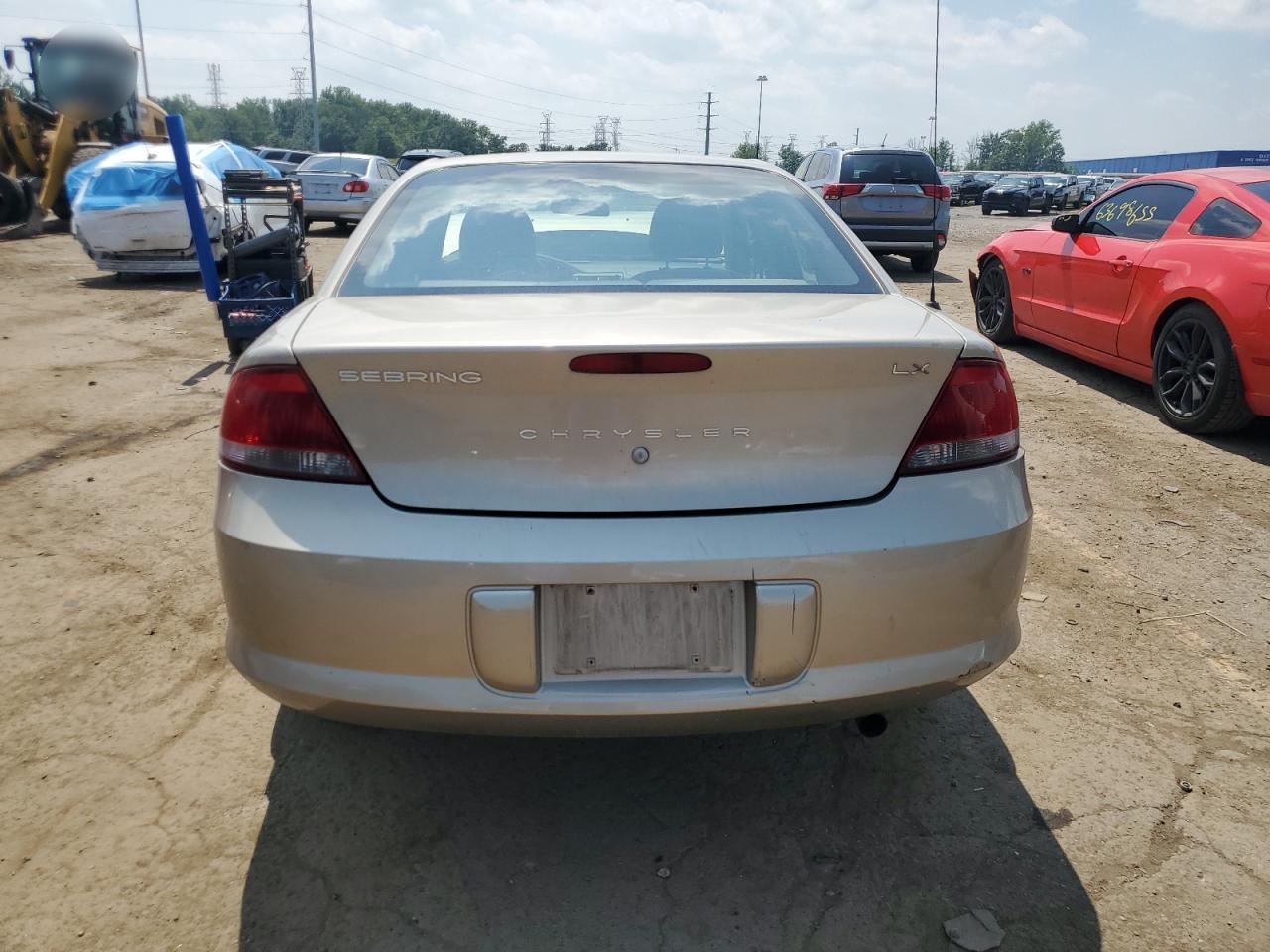 2003 Chrysler Sebring Lx VIN: 1C3EL46T63N512914 Lot: 63929965